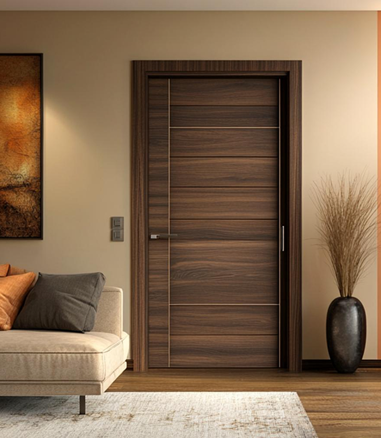 Luxury interior door design